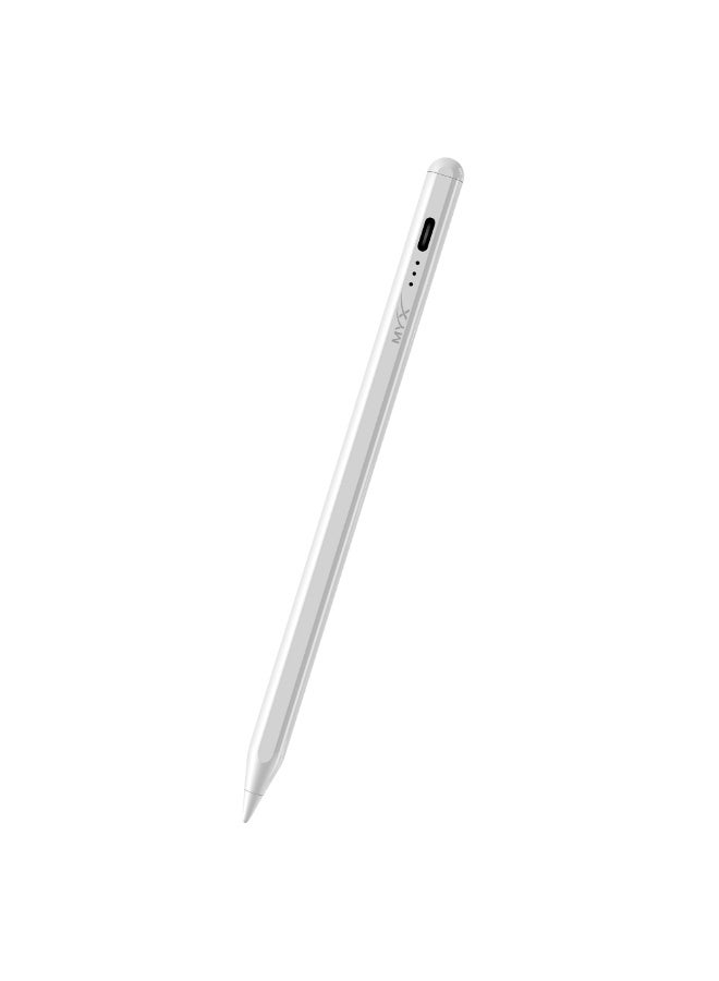 MYX Glide Universal Stylus Pen | Magnetic Attachment | USB-C Fast Charging | 8-10 Hour Battery (MK503) - Image 1
